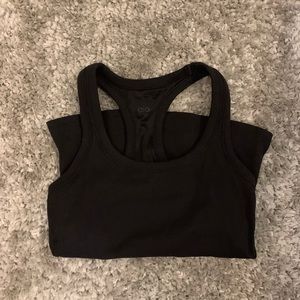 Alo yoga black tank top